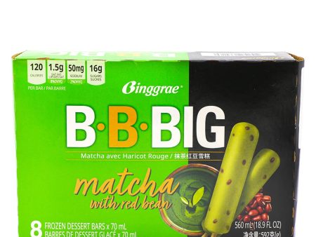 Binggrae B.B. Big Matcha with Red Bean 18.9fl.oz Online Sale