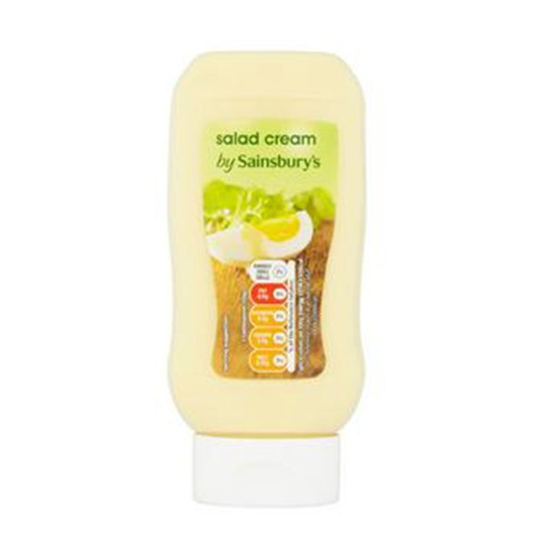 Sainsburys Salad Cream Squeezy 420g Discount