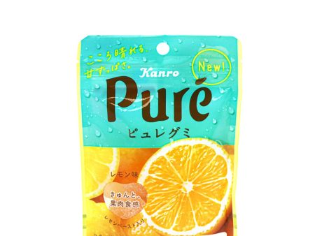 Kanro Pure Gummy Lemon 1.9oz Online Hot Sale