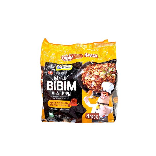 Nongshim Mr.Bibim Spicy Chicken 148g x 4 For Sale