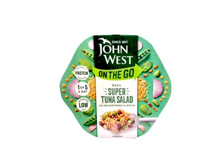 John West On The Go Basil Super Tuna Salad 220g For Discount