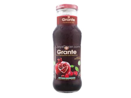 Grante 100% Pomegranate and Cherry Juice 250ml Supply