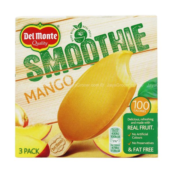 Del Monte Mango Smoothie Ice Lolly 90ml Online Hot Sale