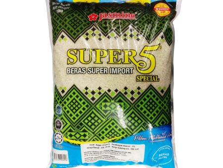 Jasmine Super 5 Imported Rice 10kg Supply