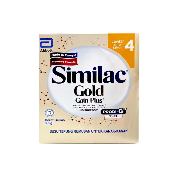 Similac Gain Kid Gold Step 4 Milk Powder 600g For Sale