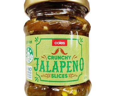 Coles Mexican Jalapeno Slices 205g Discount