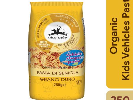 Alce Nero Organic kids vehicules pasta 250g Online now