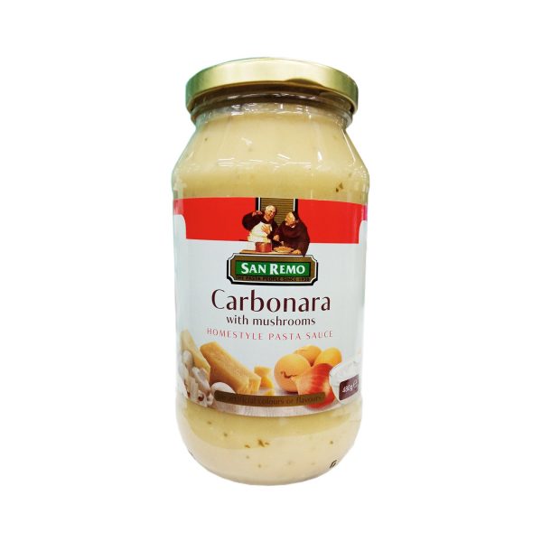 San Remo Carbonara Pasta Sauce 480g on Sale