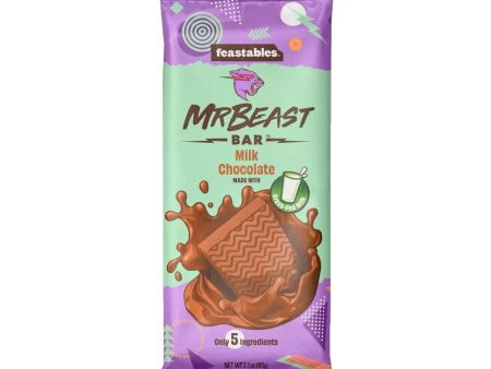 Feastable MrBeast Deez Nuts Milk Chocolate Bar 35g For Sale