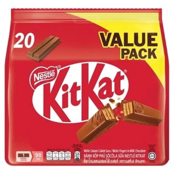 Nestle Kit Kat Sharebag Value Pack 17g x 20 For Discount