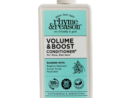 Rhyme & Reason Volume & Boost Hair Conditioner 385ml Hot on Sale