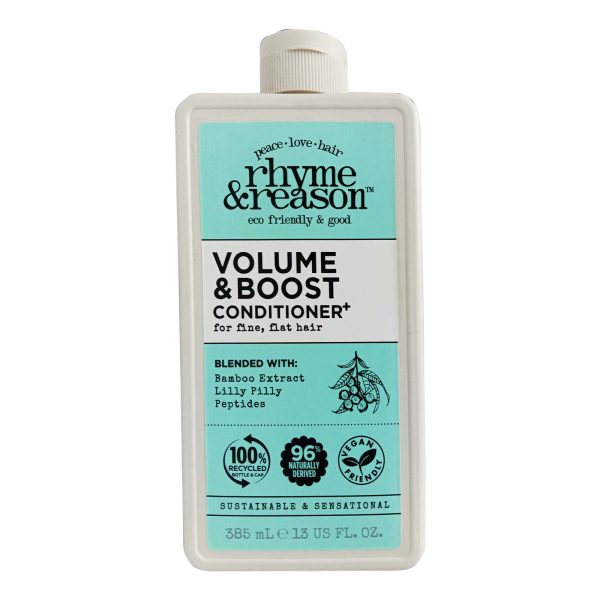 Rhyme & Reason Volume & Boost Hair Conditioner 385ml Hot on Sale