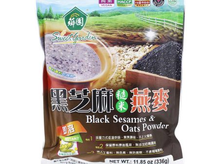 Sweet Garden Black Sesame And Oat Powder 28g x 12 Online now