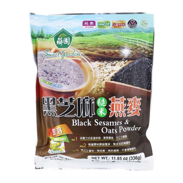 Sweet Garden Black Sesame And Oat Powder 28g x 12 Online now