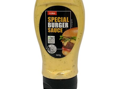 Coles Special Burger Sauce 360g For Sale