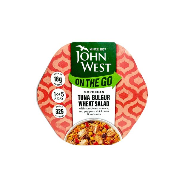 John West On The Go Moroccan Tuna Bulgur Wheat Salad 220g Fashion