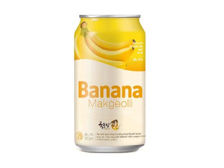 Kooksoondang Makgeolli Banana Can 350ml Hot on Sale