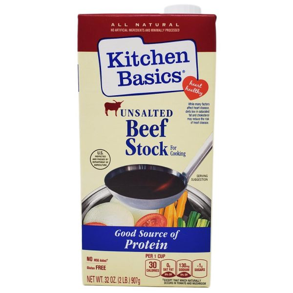 Kitchen Basics Unsalted Beef Stock Supply