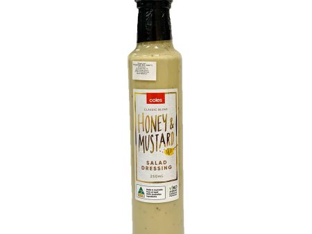 Coles Dressing Honey Mustard 250ml Sale