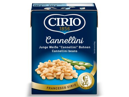 Cirio Cannellini Bean Tetra Pack 380g For Discount