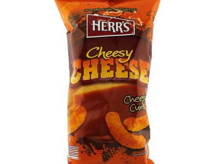 Herrs Cheese Curls Chips 198g Online now