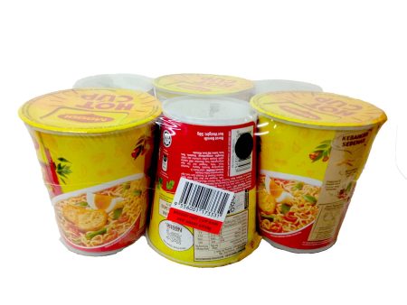 Maggi Hot Cup Curry Flavour Instant Noodle 59g x 6 Cheap