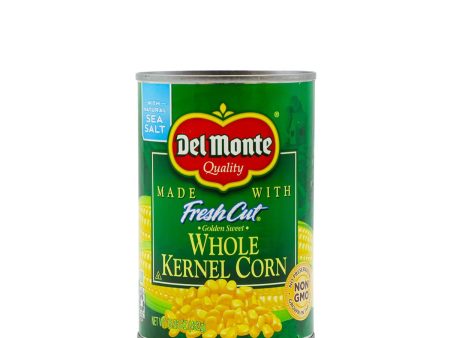 Del Monte Whole Kernel Corn with Natural Sea Salt 15.25oz Fashion