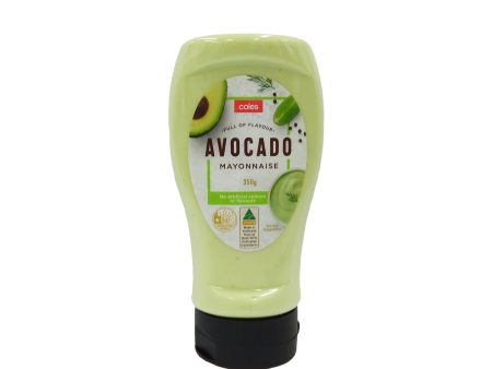 Coles Mayonnaise Avocado 350g Hot on Sale