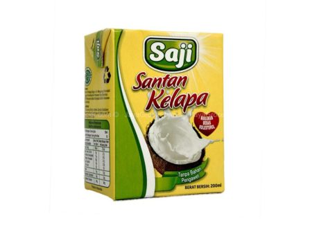 Saji Santan Kelapa (Coconut Milk) 200ml For Discount