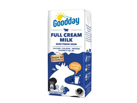 Goodday UHT Full Cream Milk 1L Supply