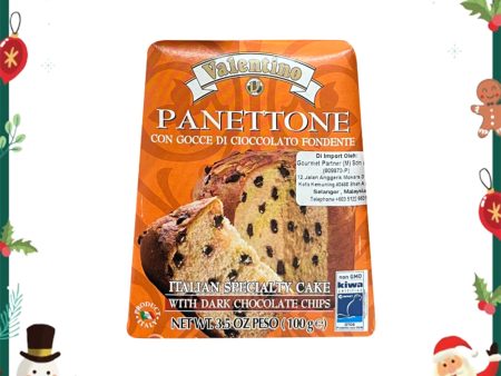 Valentino Panettone with Dark Chocolate Chips 100g Discount