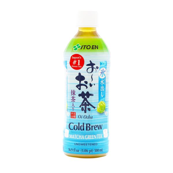 Ito En Oi Ocha Cold Brew Matcha Green Tea Unsweetened 500ml Supply