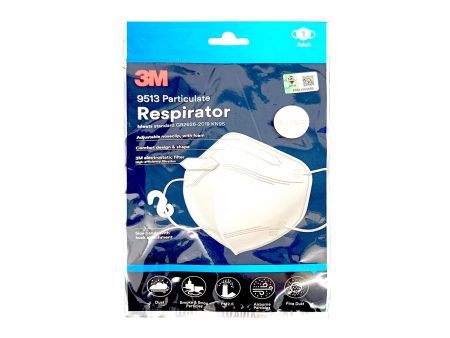 3M Respirator Kn95 White 1pcs pack Cheap