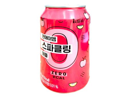 1AM Sparkling Water Apple Flavour 355ml Supply