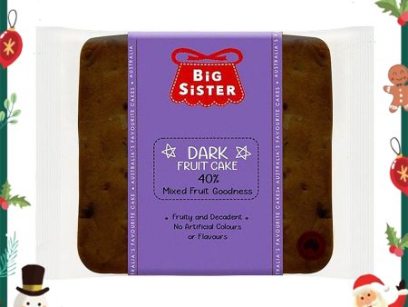 Big Sister Dark Cake 40% Mixed Fruit Cake 700g Sale