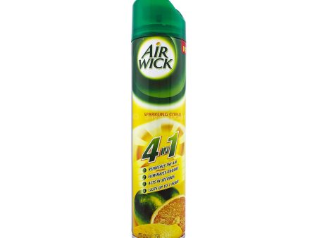 Air Wick 4 in 1 Air Freshener Spray Citrus Scent 300ml Discount