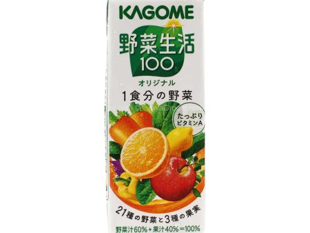 Kagome Yasai Seikatsu Juice (Fruit & Vegetable Juice) 200ml For Cheap