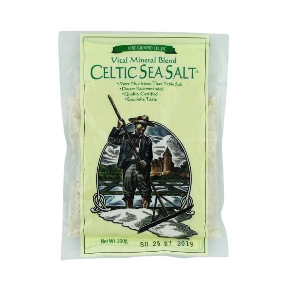 Celtic Fine Sea Salt 200g Online Hot Sale