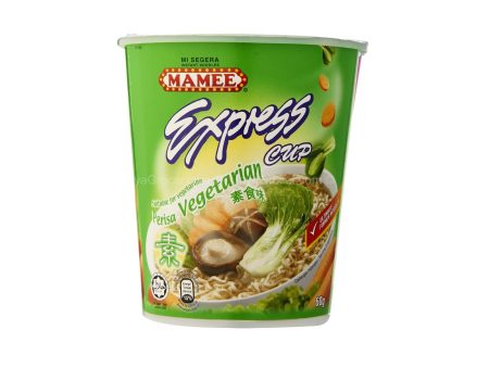 Mamee Express Vegetarian Flavour Instant Noodle Cup 60g Fashion