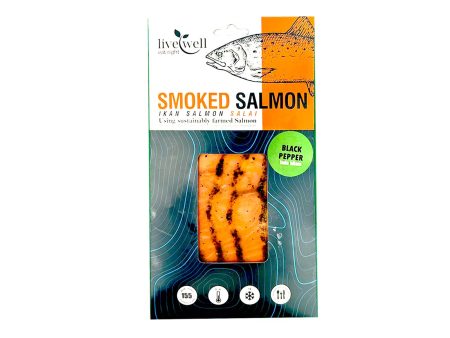 Live Well Smoked Salmon (Black Pepper) 75g Online