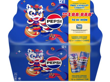 Pepsi Cola Carbonated Drink 320ml x 12 Supply