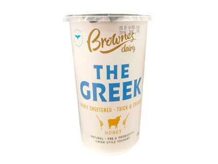 Brownes Greek Yogurts with Honey 1kg Online