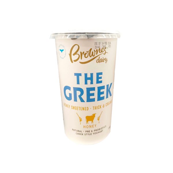 Brownes Greek Yogurts with Honey 1kg Online