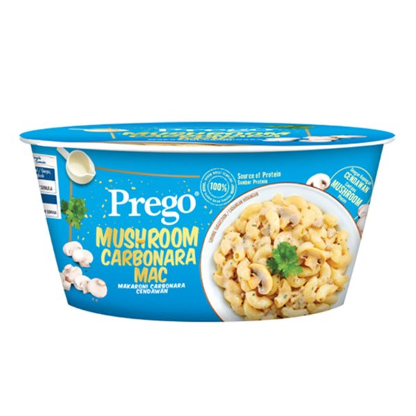 Prego Mushroom Carbonara Mac Instant Pasta 71g Online now