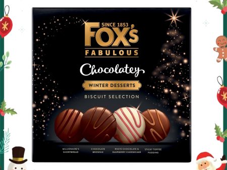 Foxs Chocolatey Winter Dessert Biscuits Selection 250g Online