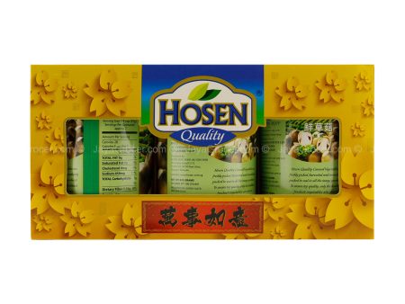 Hosen Straw Mushroom 425g x 3 Discount