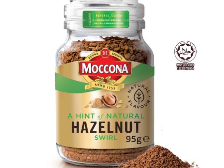 Moccona Roasted Hazelnut Freeze Dried Coffee 95g For Sale