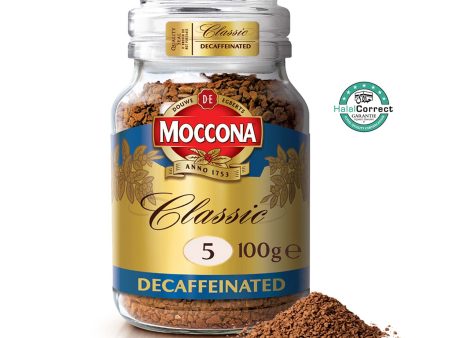 Moccona Freeze Dried Instant Coffee Classic Decaffeinated 100g For Cheap