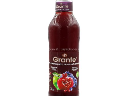 GRANTE 100% POM,GRAPE APPLE JUICE 750ML Online Sale