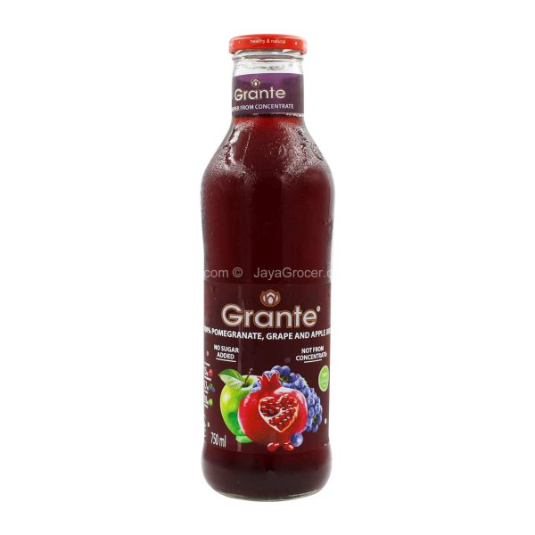 GRANTE 100% POM,GRAPE APPLE JUICE 750ML Online Sale